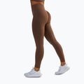 Dámské fitness legíny BeShaped Gym Queen brown 5