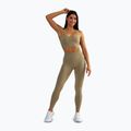 Dámské fitness legíny BeShaped Gym Queen taupe 2