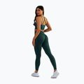 Dámské fitness legíny BeShaped Shape Up dark green 3
