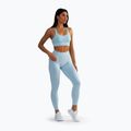 Dámské fitness legíny BeShaped Shape Up dark light blue 2