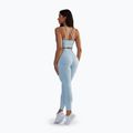 Dámské fitness legíny BeShaped Shape Up dark light blue 3