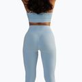 Dámské fitness legíny BeShaped Shape Up dark light blue 6