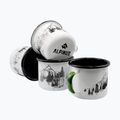 Turistický hrnek Alpinus Enamelled White Bear 2