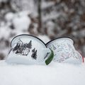 Turistický hrnek Alpinus Enamelled White Bear 4