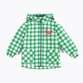 Dětská větrovka do deště KID STORY  green grid