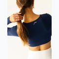 Dámský top na jógu JoyInMe Core Crop Top dark navy 3