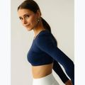 Dámský top na jógu JoyInMe Core Crop Top dark navy 4