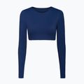 Dámský top na jógu JoyInMe Core Crop Top dark navy 6