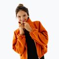 Dámská fleecová mikina JoyInMe Zip Flow Sweatshirt pumpkin spice 7