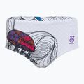 Pánské plavecké boxerky  SWEEP Aqua Medusa white