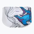 Pánské plavecké boxerky  SWEEP Aqua Medusa white 2