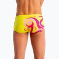 Pánské plavecké boxerky  SWEEP Aqua Kraken pink/yellow 5