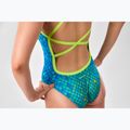 Dámské jednodílné plavky SWEEP Aqua Hippos blue/yellow/green 4
