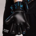 Brankářské rukavice Football Masters Varis X NC black/blue 6