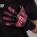 Brankářské rukavice Football Masters Varis X NC black/pink 4