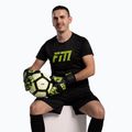 Brankářské rukavice Football Masters Invictus X Training black/green 8