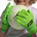 Dětské brankářské rukavice Football Masters Invictus X Jr lime 3