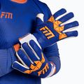 Brankářské rukavice Football Masters Varis X PRO blue/orange 7