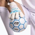 Brankářské rukavice Football Masters Invictus X white/blue 9