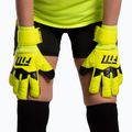 Brankářské rukavice Football Masters Invictus X yellow fluo 4