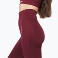 Dámské tréninkové legíny Carpatree Allure Seamless burgundy 4
