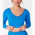 Dámské tréninkové tričko Longsleeve Carpatree Eris Seamless electric blue 6