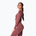 Dámské tréninkové tričko Longsleeve Carpatree Dopamine Buzz Seamless rose/brown 3