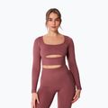 Dámské tréninkové tričko Longsleeve Carpatree Dopamine Buzz Seamless rose/brown 6