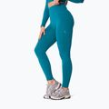 Dámské tréninkové legíny Carpatree Dopamine Buzz Seamless petrol green