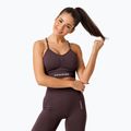 Dámské tréninkové legíny Carpatree Allure Seamless berry brown 3