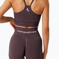 Dámské tréninkové legíny Carpatree Allure Seamless berry brown 5