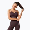Tréninková podprsenka Carpatree Allure Seamless berry brown