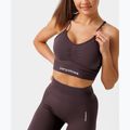 Tréninková podprsenka Carpatree Allure Seamless berry brown 5