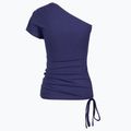 Dámský top na jógu Moonholi One Shoulder String Top modrý 213 2