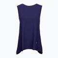 Dámský top na jógu Moonholi Galaxy Open Back Tank modrý 216