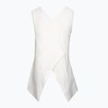 Dámský top na jógu Moonholi Galaxy Open Back Tank bílý 217 2