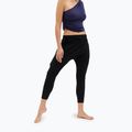 Dámské kalhoty na jógu Moonholi Cosmic Cropped Track Pants černé 219 2