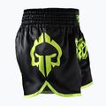 Pánské tréninkové šortky Ground Game Muay Thai Neon black/green neon 3