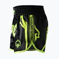 Pánské tréninkové šortky Ground Game Muay Thai Neon black/green neon 4