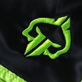 Pánské tréninkové šortky Ground Game Muay Thai Neon black/green neon 7