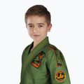 GI pro dětské brazilské jiu-jitsu Ground Game Junior 3.0 zelená 2