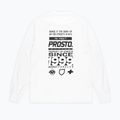 Tričko longsleeve pánské PROSTO Typeskur LS bílé KL222MTEE2071 2