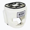 Boxerská helma WINDY Genuine Leather white