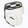 Boxerská helma WINDY Genuine Leather white 2