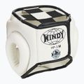 Boxerská helma WINDY Genuine Leather white 3