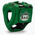 Boxerská helma RAJA BOXING Genuine Leather green 3