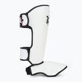 Chrániče holení a chodidel RAJA BOXING Lightweight Shin Guards Semi Leather white 2
