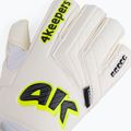 Dětské brankářské rukavice 4keepers Champ Carbo V RF Strap bílé 3