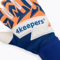 Dětské brankářské rukavice 4Keepers Equip Puesta Nc Jr modro-oranžové EQUIPPUNCJR 3