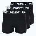 Pánské boxerky PROSTO KL252MACC 3 pary black